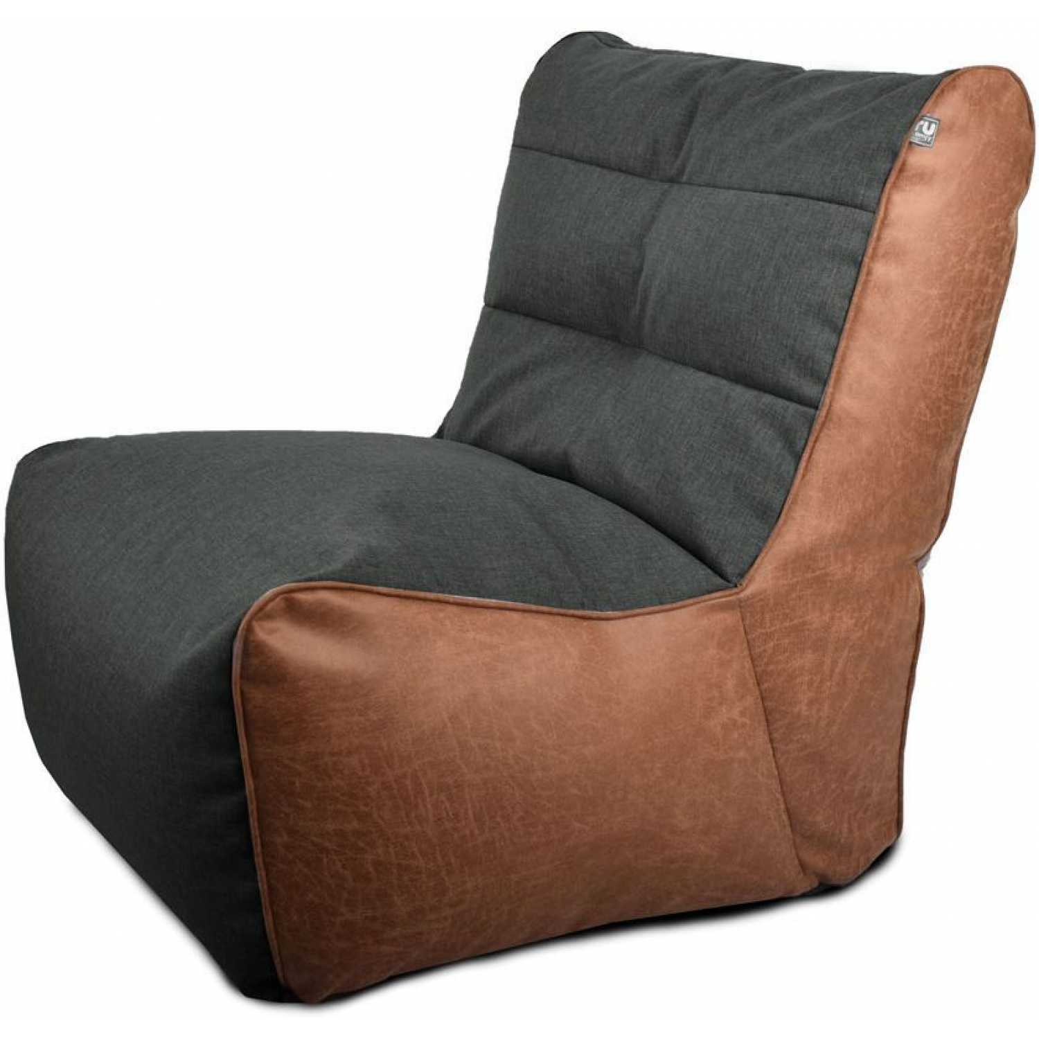 ucomfy Busby Chair Bean Bag - Charcoal